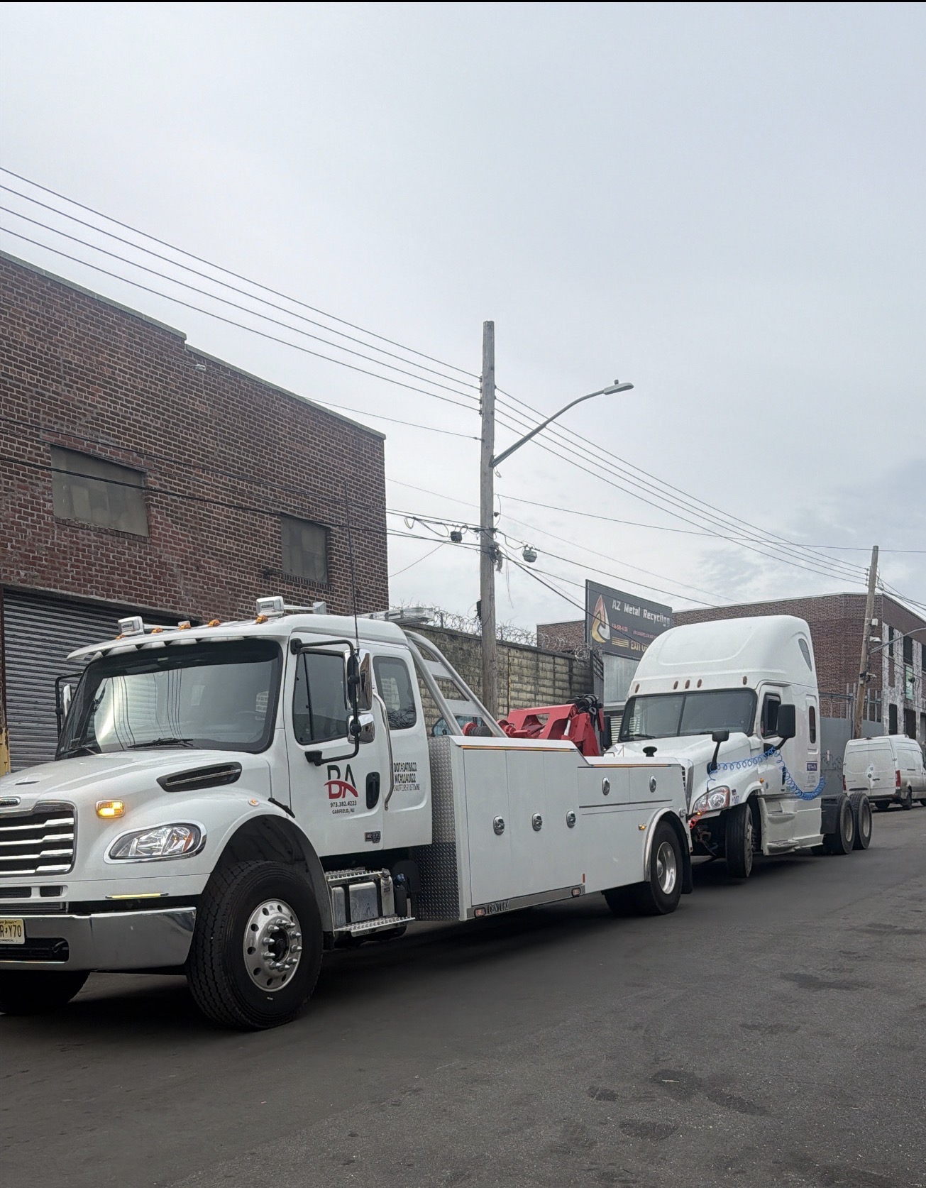 Owner-supplied BA towing equipment photo